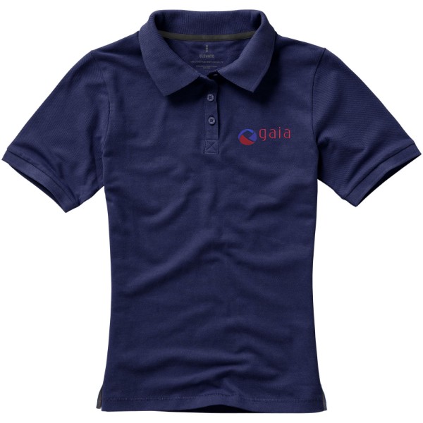 Polo manches courtes femme Calgary - Marine / M
