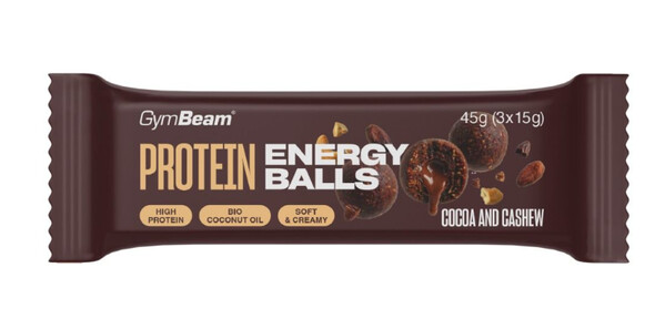 Proteinové energy balls -kakao a kešu