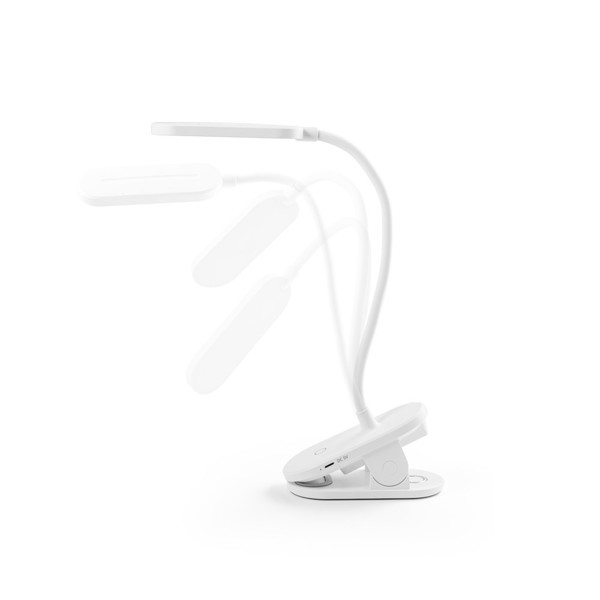 NESBIT II. Lampe portative en ABS (65% rABS) - Blanc