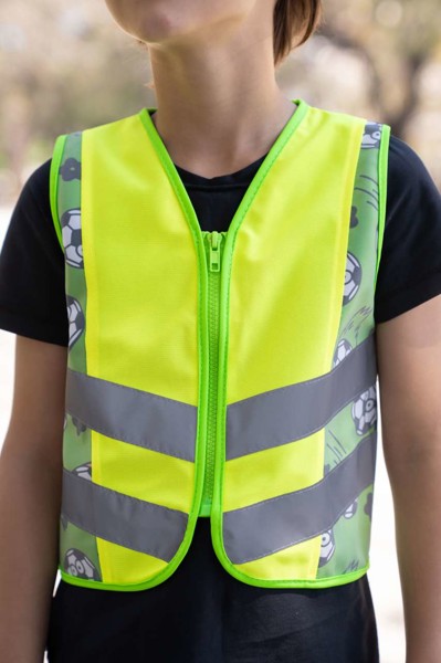 Children’S Safety Vest - Action - Blue / Alien / XS