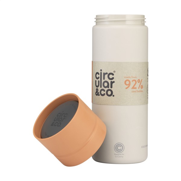 Circular&Co Reusable Bottle 600 ml water bottle - Grey / Orange