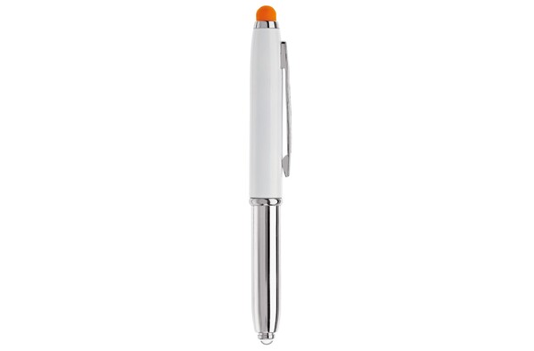 Stylo Stylet Shine - Blanc / Orange