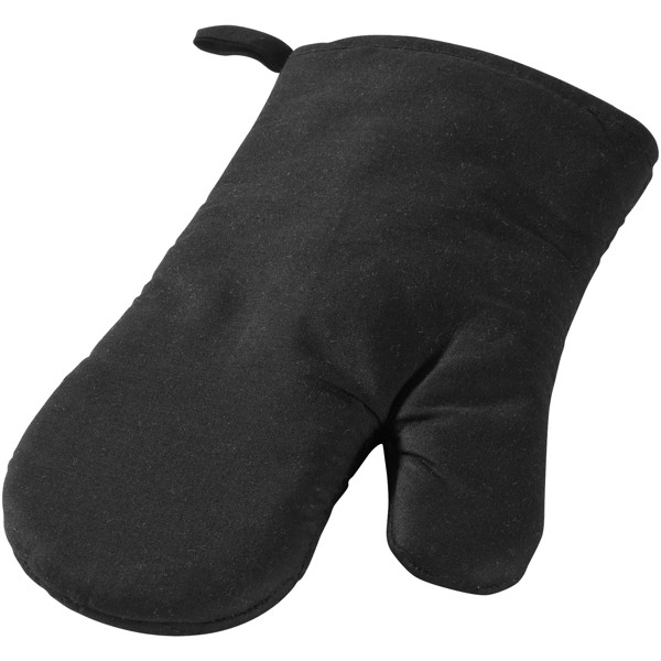 Zander oven mitt - Solid Black