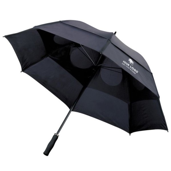 Parapluie tempête grand golf Debbie - Grey