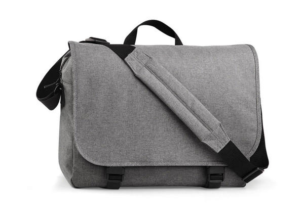 Two-Tone Digital Messenger - Grey Marl / ONE SIZE
