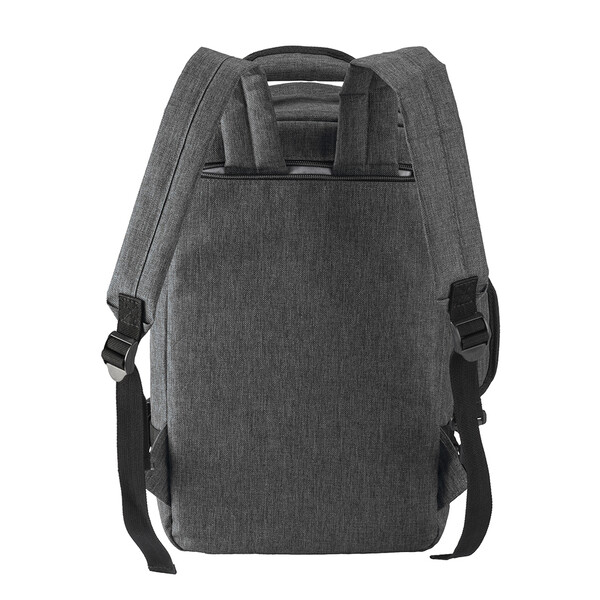 900D Melange Polyester Pc (15") σακίδιο πλάτης/τσάντα. - Grey