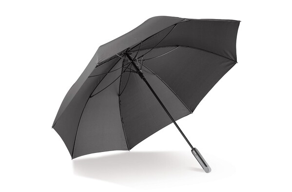 Grand parapluie canne 25” à ouverture automatique - Noir