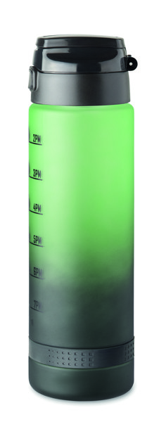 Bouteillen de sport RPET 1L Level - Vert