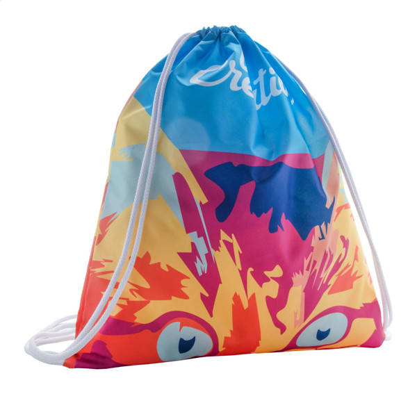 Custom Drawstring Bag CreaDraw - White / White