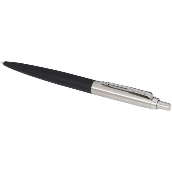 Parker Jotter XL matte with chrome trim ballpoint pen (blue ink) - Solid Black