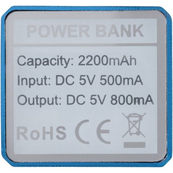 powerbank, power bank, opladen, oplader, laden - Bleu / 2600mAh