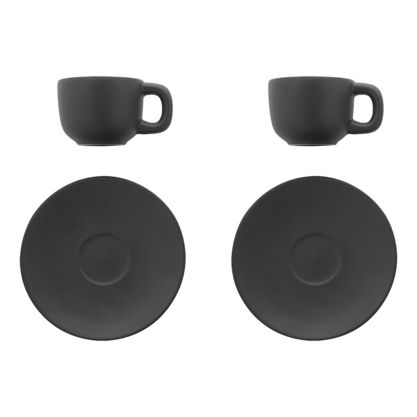 Sada šálok na espresso Caturra - Black