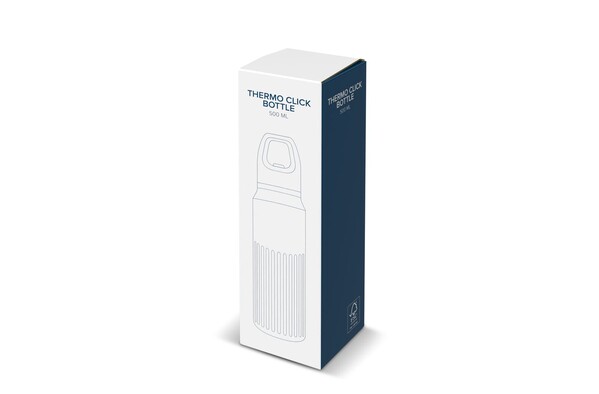 Bouteille Thermo Easy-Click 500 ml - Blanc