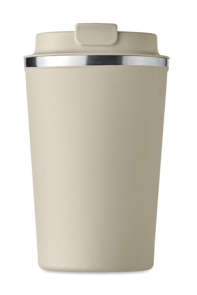 Dvojstenný pohár 350 ml Brace - Béžová