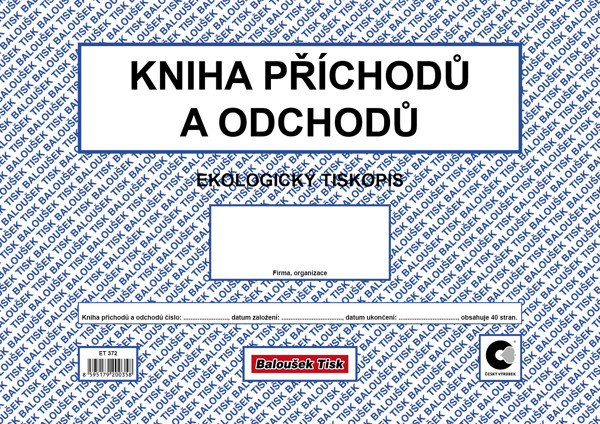 Kniha Příchodů A Odchodů A4 /Obou./