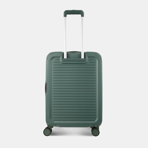 YUNO M EXP | Troler mediu pentru check-in 65 cm extensibil + TSA - Hedgren - Duck Green