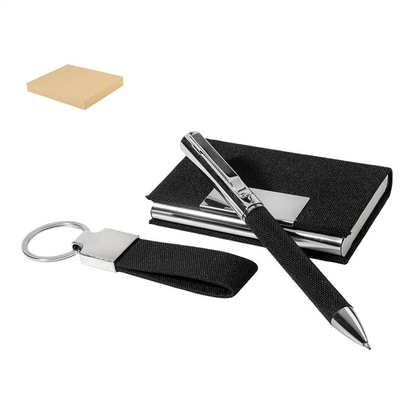 Coffret cadeau d'entreprise Negotus - Argenté