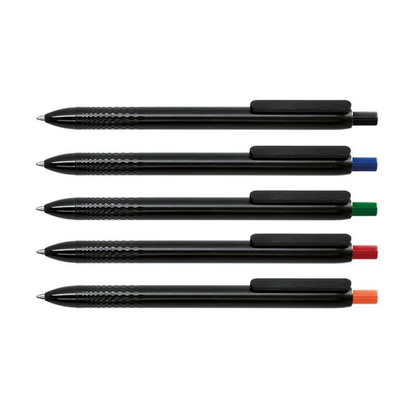 STYLO BILLE ECRITURE BLEUE MATIERE RECYCLE - Noir