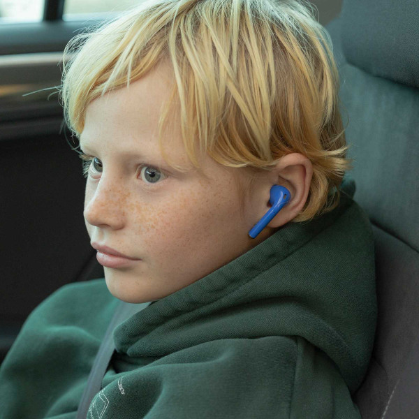 SEITA - ÉCOUTEURS KIDS SANS FIL BLUETOOTH BLEU ET ROUGE