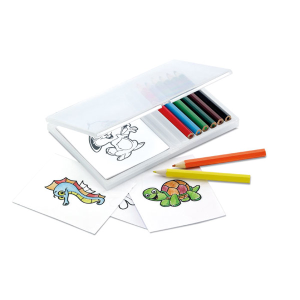 MB - Wooden pencil colouring set Recreation