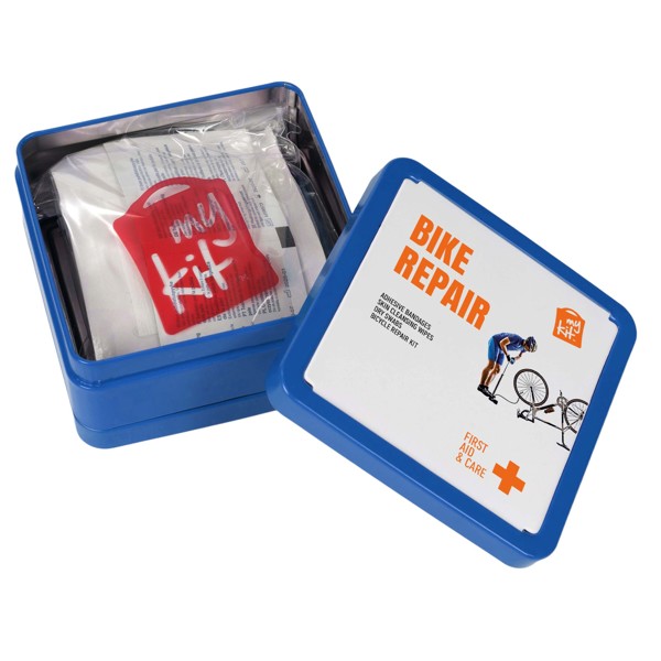 kit de réparation de vélo en métal MyKit - Bleu