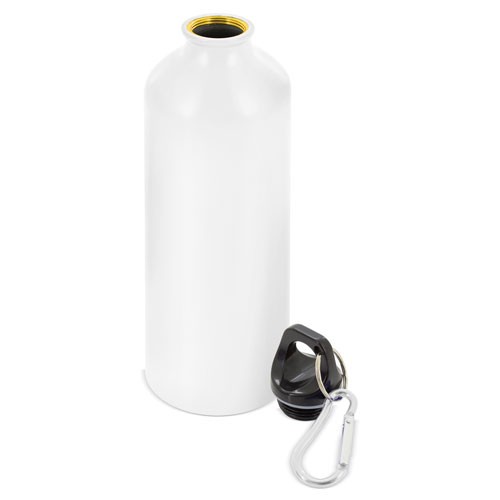 GARRAFA DE ALUMÍNIO COM MOSQUETÃO 800ml "TUAREG" -