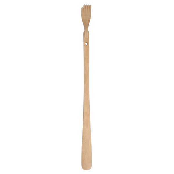 Shoe Horn "Madera", Large With Backscratcher