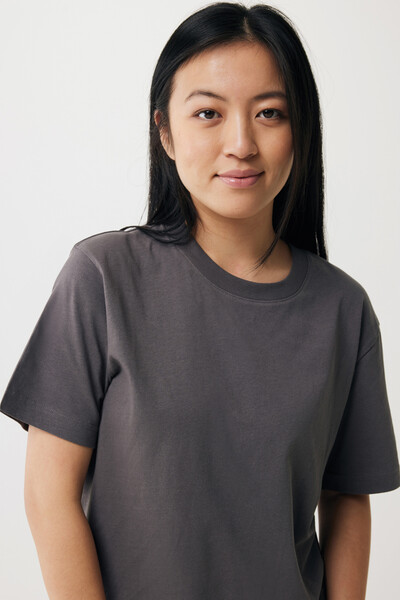 Iqoniq Kakadu relaxed recycled cotton t-shirt - Anthracite / XXL