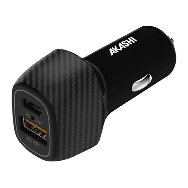 KEKU - CHARGEUR ALLUME CIGARE TURBO CAC USB TYPE-C 20W + USB-A QC3.0