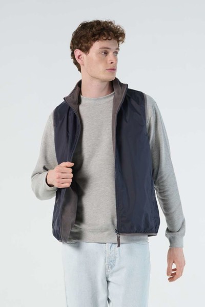 Sol's Winner - Unisex Contrasted Reversible Bodywarmer - Black / M