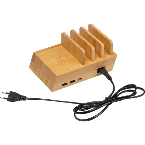 Charging station for 4 devices KENNETH - Beige