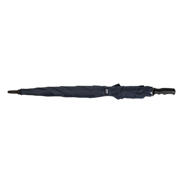 Parapluie carré RPET Quadstorm - Bleu Foncé