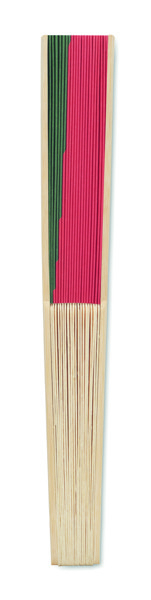 Eventail à motif de drapeau Funfan - Couleurs Assorties