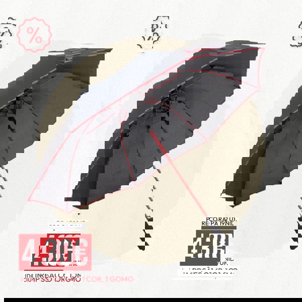 Chapéu de Chuva c/ pormenor colorido