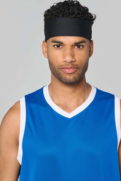 Men's Basketball Jersey - White / Black / M