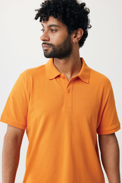 Iqoniq Yosemite polo από ανακυκλωμένο βαμβάκι - Orange / L