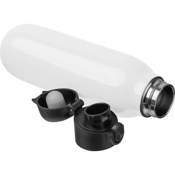 Vacuum drinking bottle 500ml FEDERICA - White