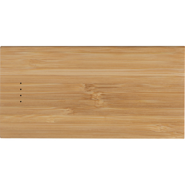 Bamboo power bank SAMANTHA - Beige