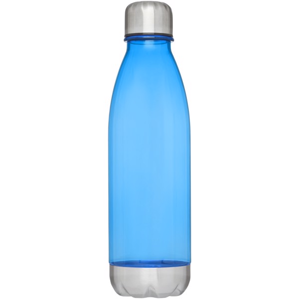 Borraccia sportiva Cove da 685 ml - Blu royal trasparente