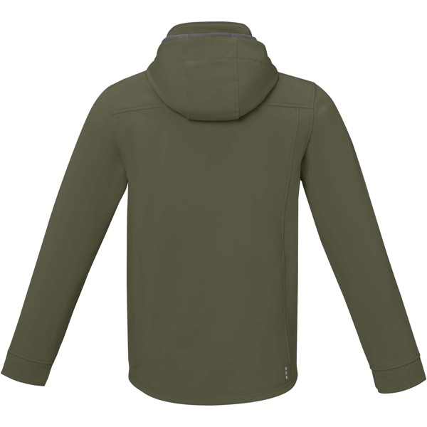 Giacca softshell Langley da uomo - Verde foresta / 3XL