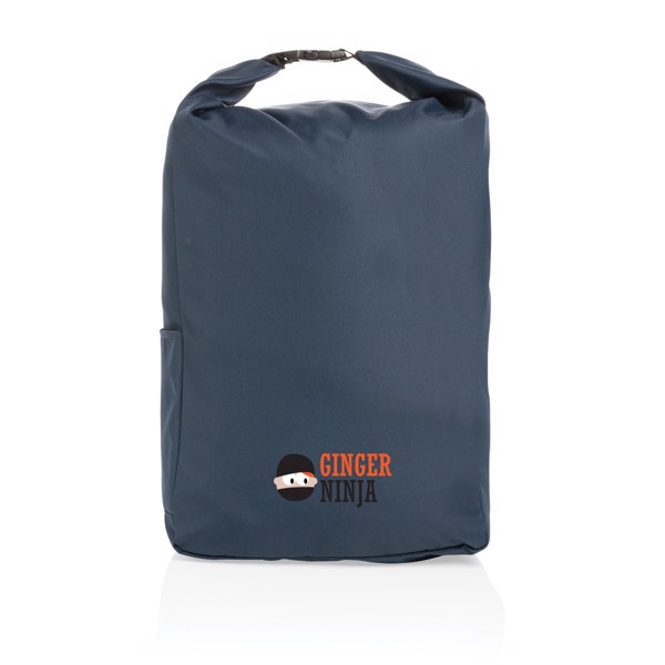 Sac à dos rolltop en rPET Impact AWARE™ - Bleu Marine