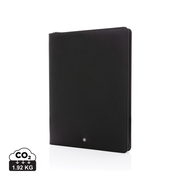 Swiss Peak A4 portfolio, recycled PU, stone paper