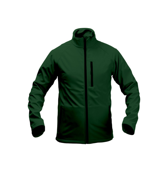 Softshell Jacket Molter - Dark Green / Black / XXL