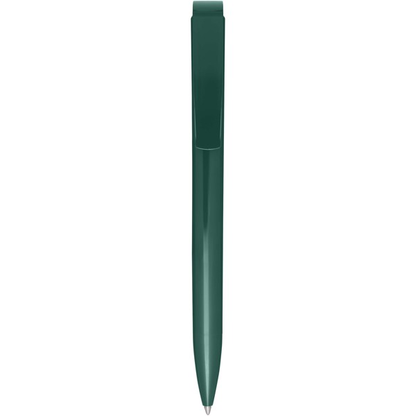Penna a sfera in plastica riciclata Lucia (inchiostro blu) - Verde foresta
