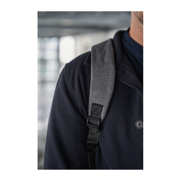 Grey backpack