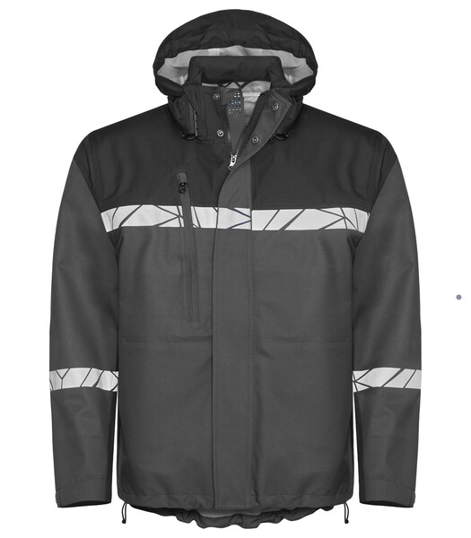 7414 SHELLJACKET PGL Grey/Black 4XL