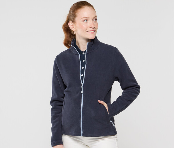 Veste polaire femme zippée - WHITE / S