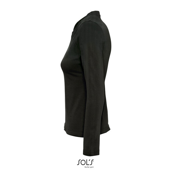 MAJESTIC T-SHIRT SENHORA - Preto ProfundoL