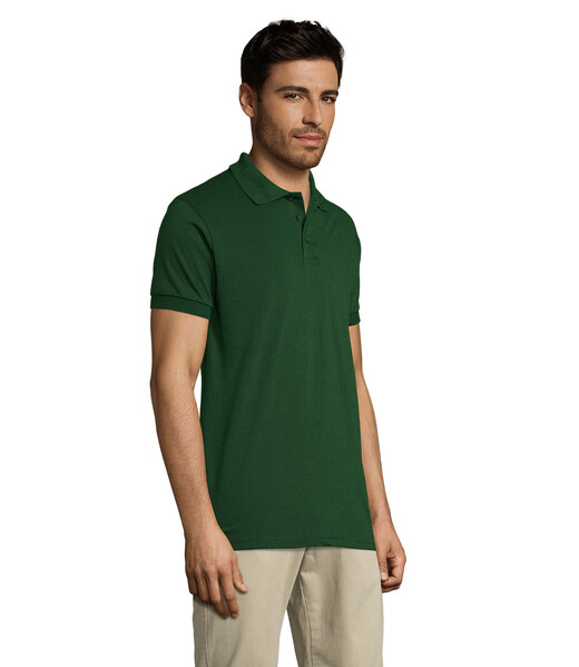 PRIME POLO SENHOR 200g Prime Men - Verde Garrafa Escuro4XL