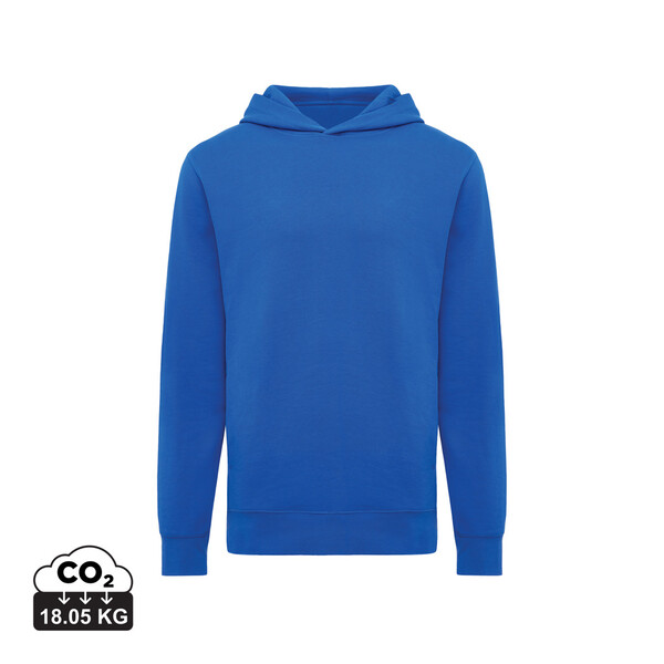 Sweat à capuche avec poches latérales Iqoniq Yengo - Bleu Royal / XL
